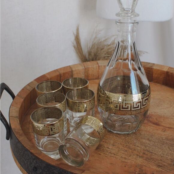 Promsiz | Decorative Glass Set 7 Piece - Picture 6 of 9